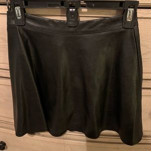 Stylish Leather Skirt